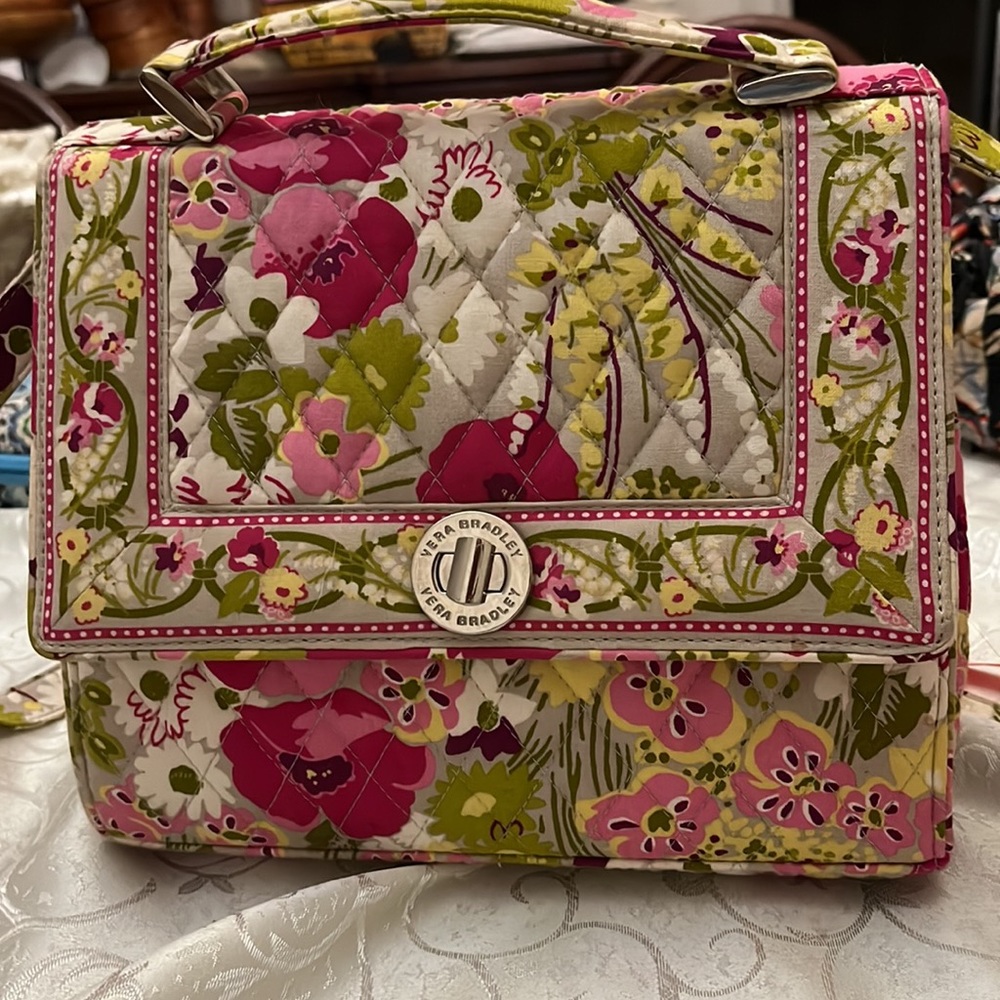 Vera Bradley Make Me Blush Julia Bag